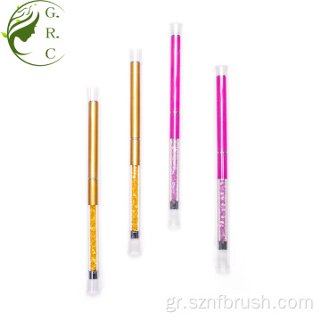 Crystal Glitter Βούρτσα βλεφαρίδων &amp; Lash Spoolie Wands